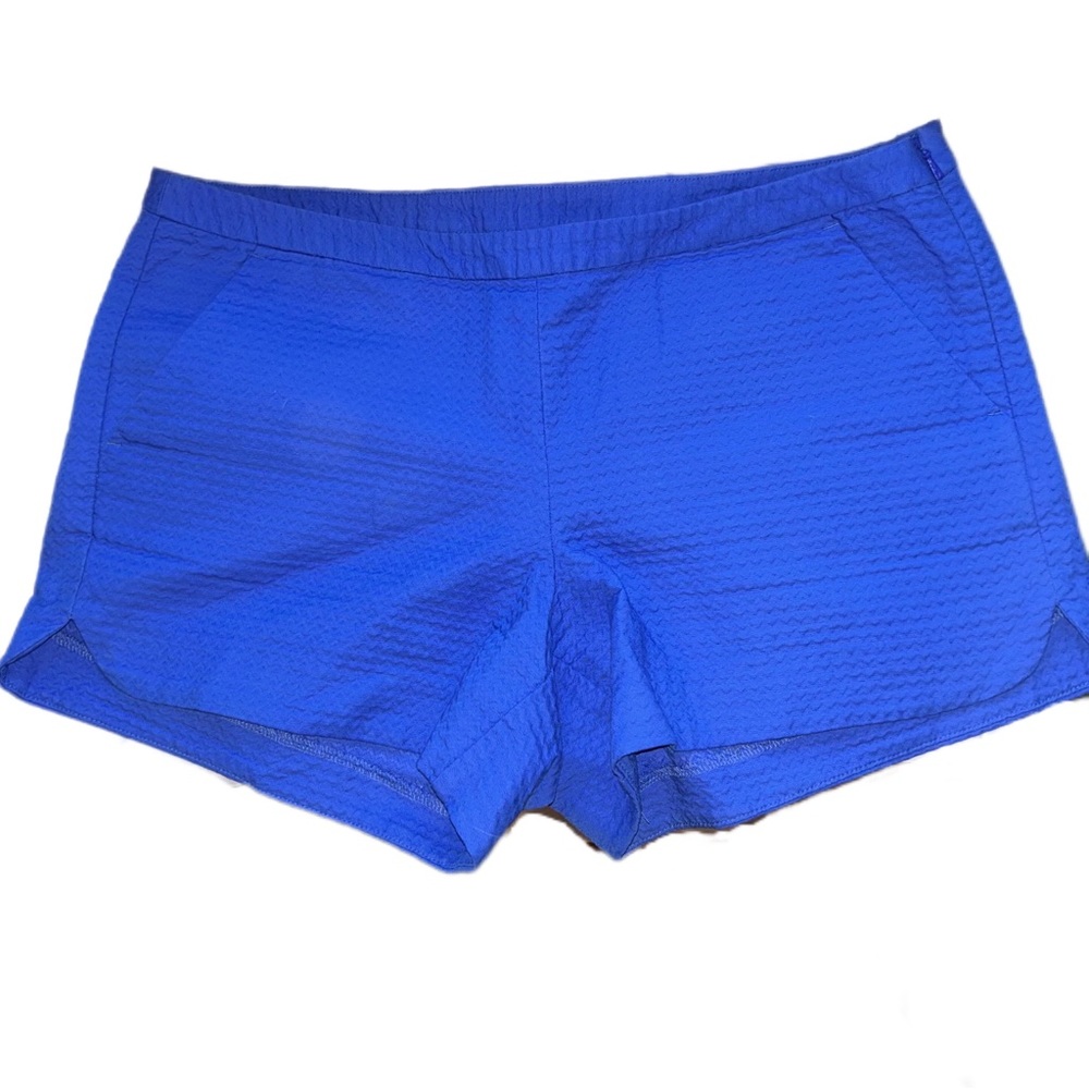 Lilly Pulitzer 4" Adie Shorts Navy Fringe Detail Size 6